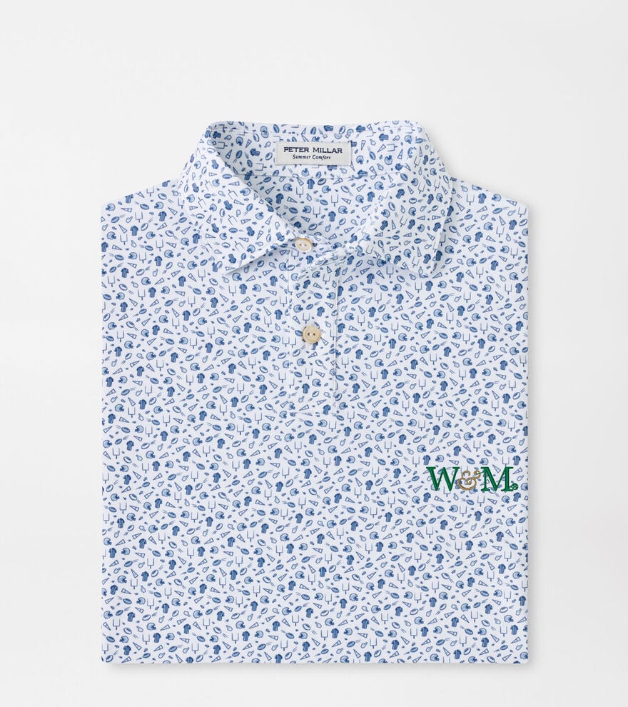 William & Mary Kick Off Youth Performance Jersey Polo image number 1