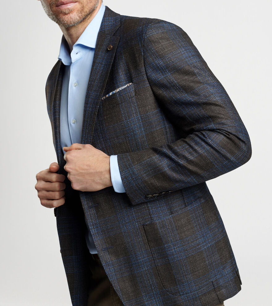 Navan Plaid Soft Jacket | Men