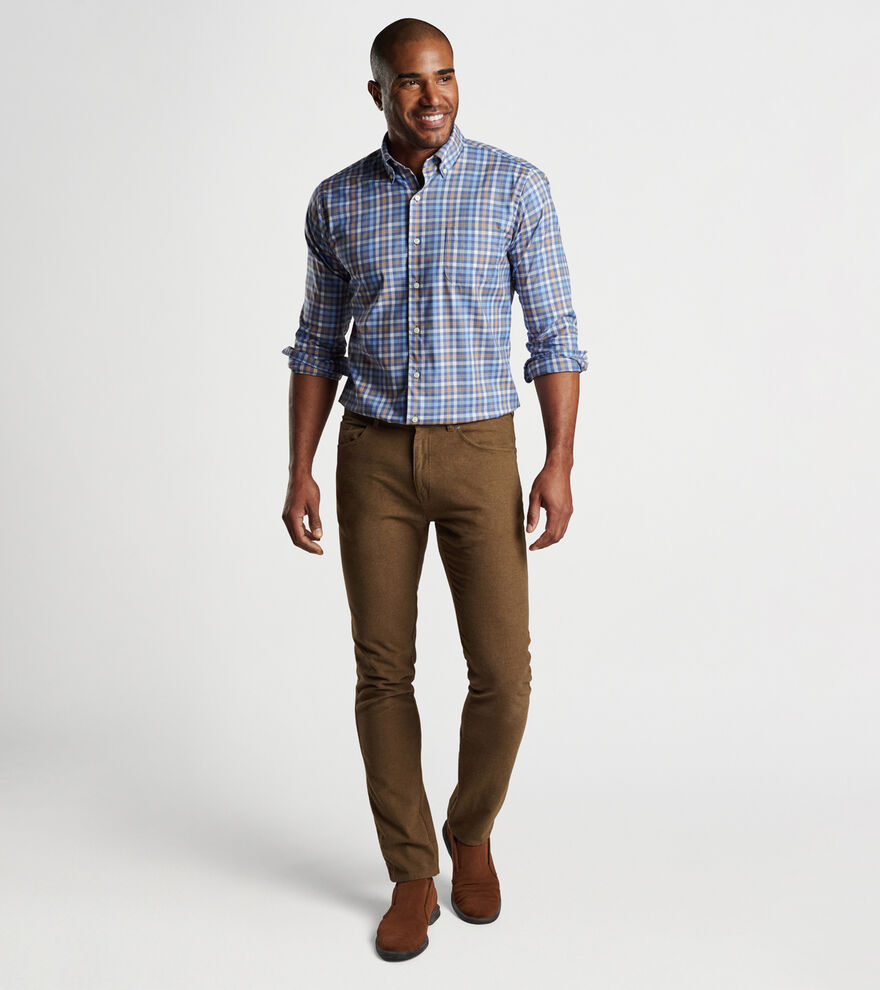 Orin Cotton-Stretch Sport Shirt image number 2