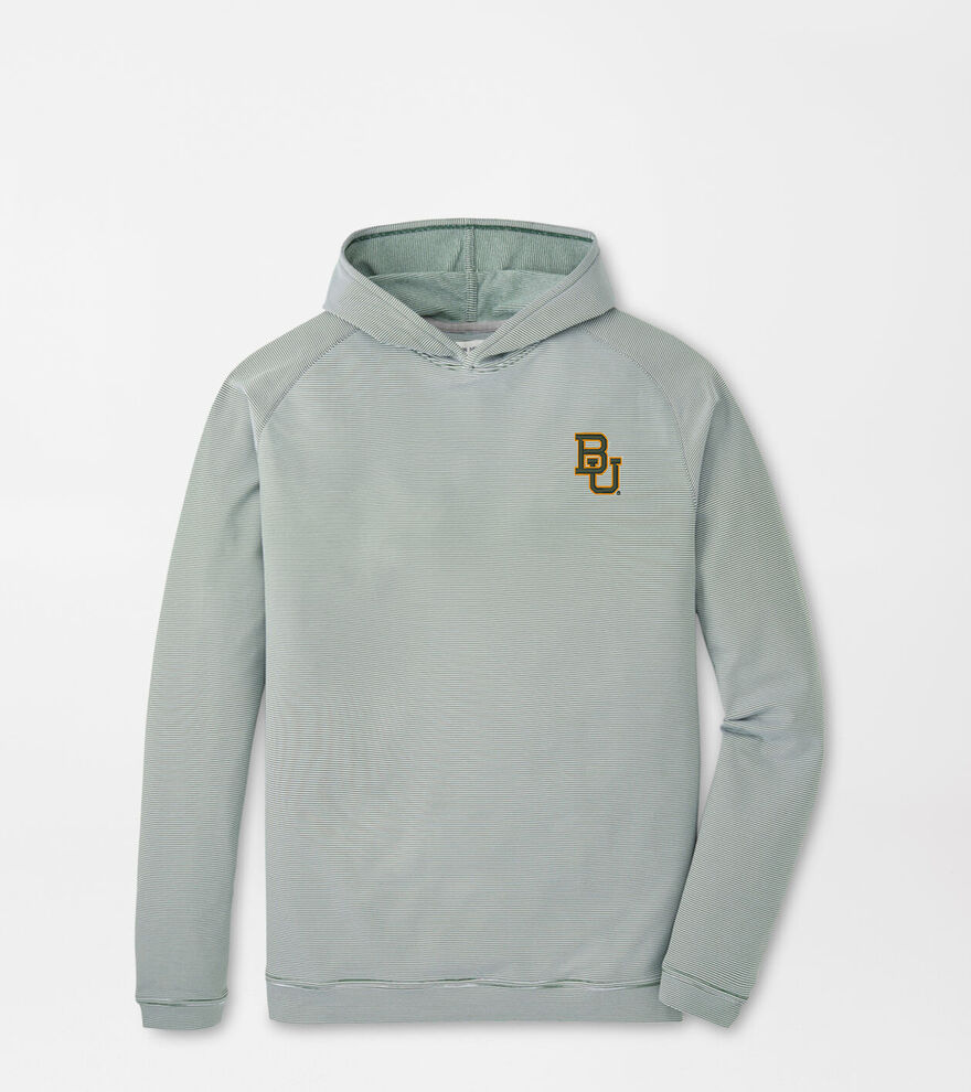 Baylor Pine Sugar Stripe Performance Hoodie image number 1