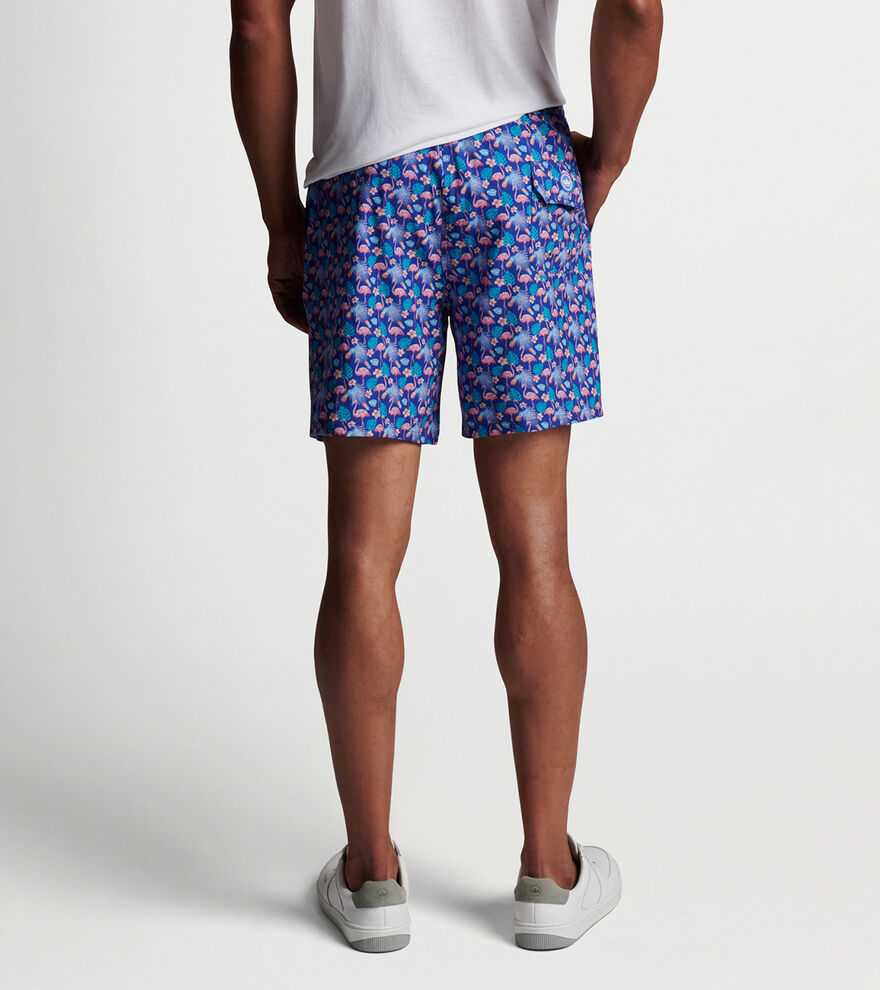 Tropical Flock Swim Trunk image number 3