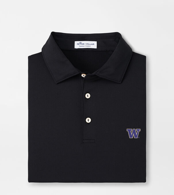 Washington Solid Performance Jersey Polo (Sean Self Collar)