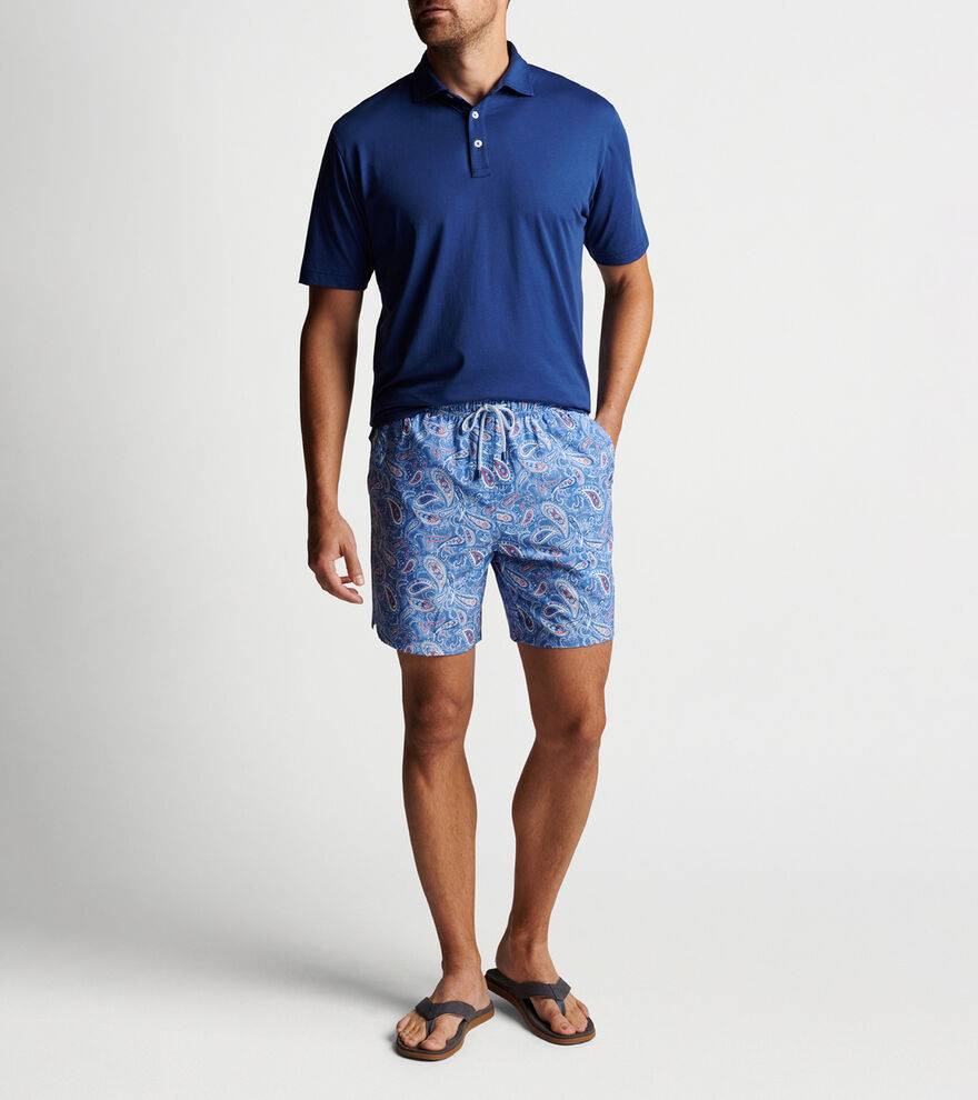 Galapagos Paisley Swim Trunk image number 2