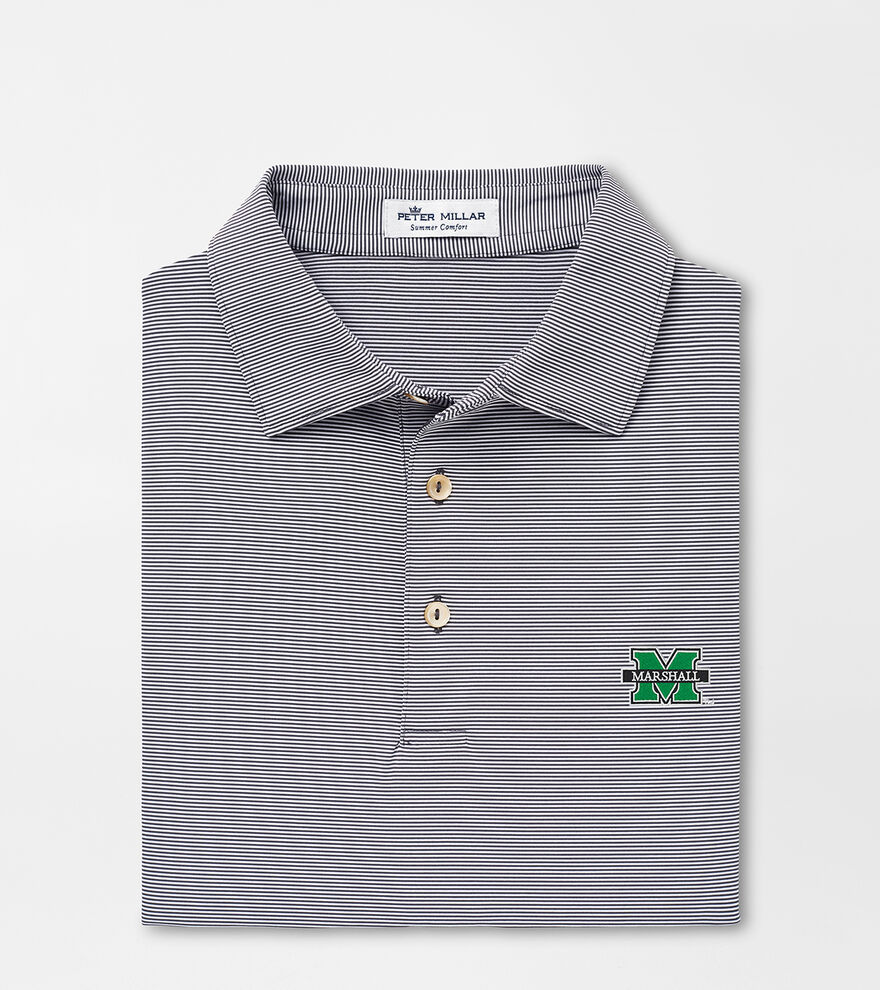Marshall Jubilee Stripe Performance Polo image number 1
