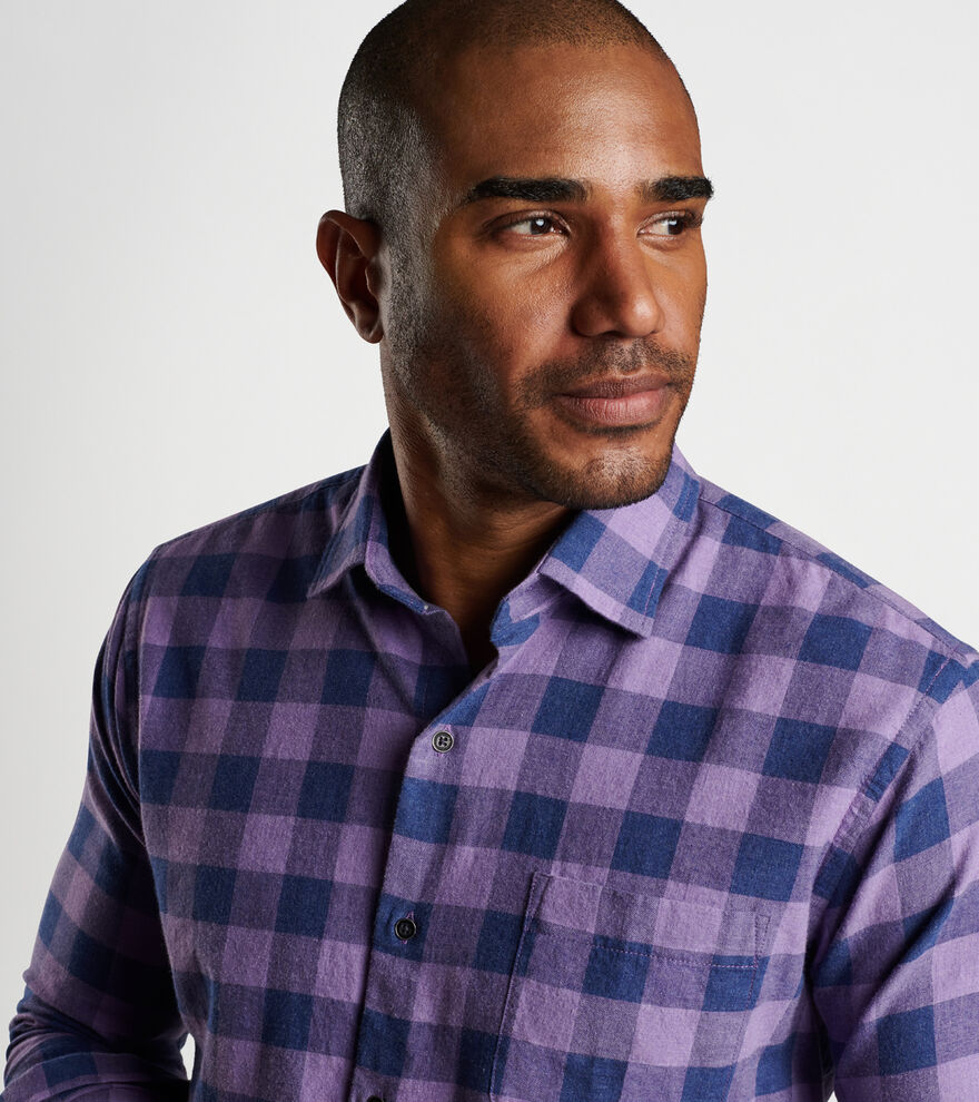 Dawnview Cotton Sport Shirt | Men's Sport Shirts | Peter Millar