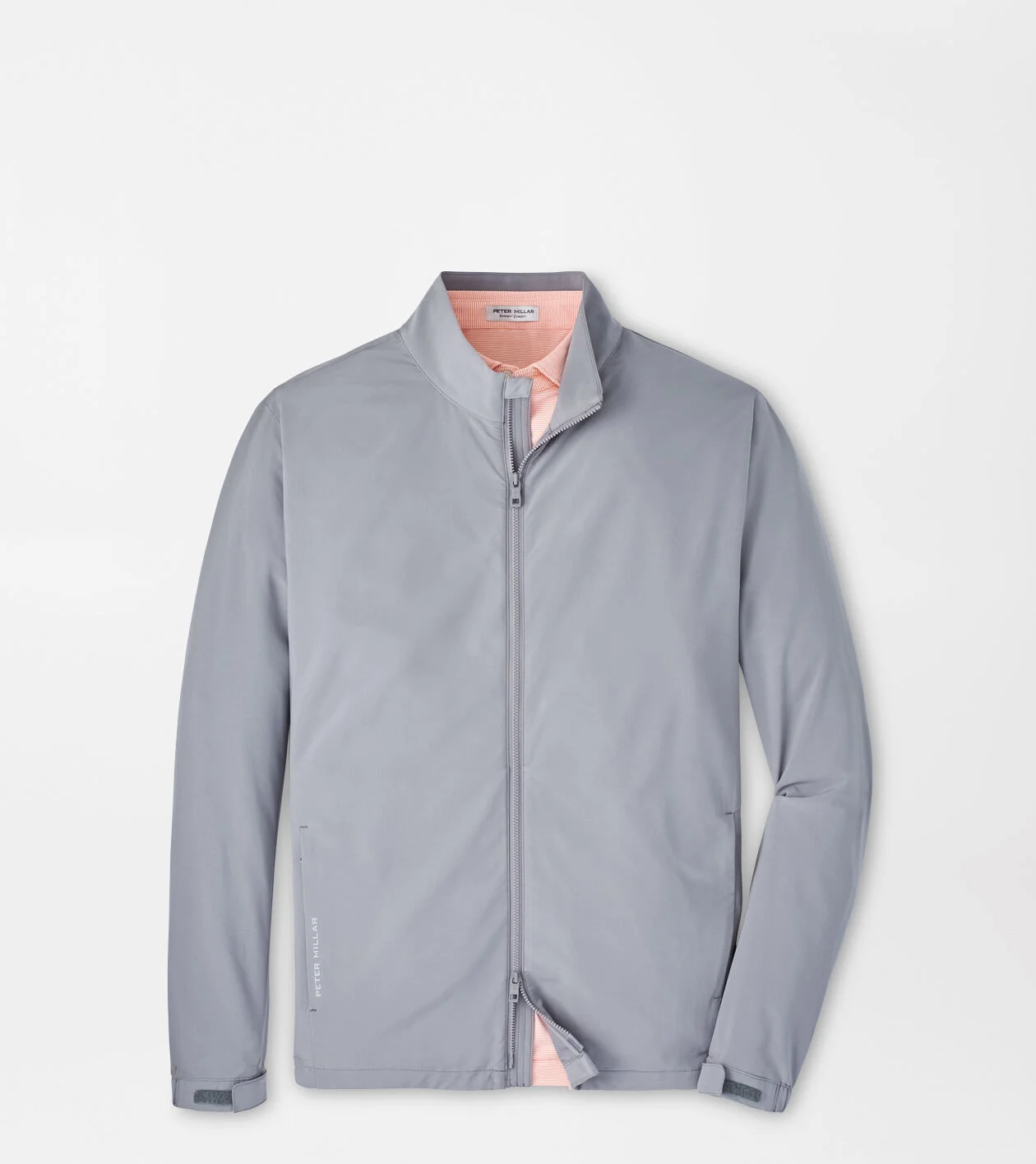 オーセンティック PETER MILLAR ゴルフ ジャケット グレー
