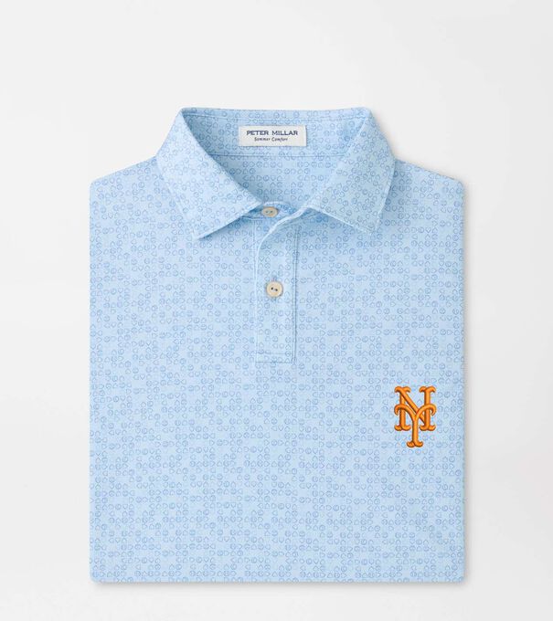 New York Mets Bases Loaded Youth Performance Jersey Polo