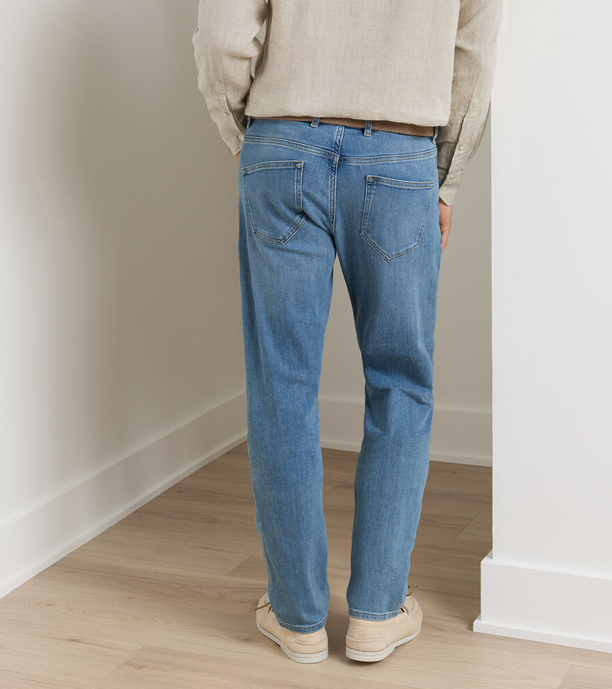 Vintage Washed Five-Pocket Denim image number 3