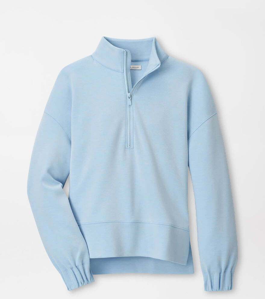 Flora Knit M&eacute;lange Half-Zip Pullover image number 1