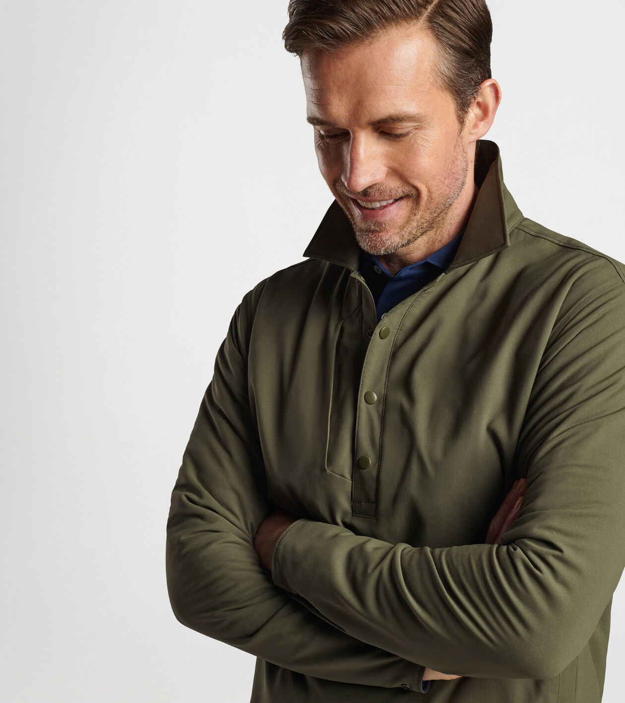 Insulated cheap snap shirt
