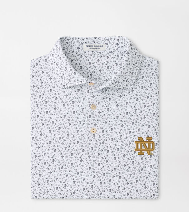 Notre Dame Kick Off Performance Jersey Polo