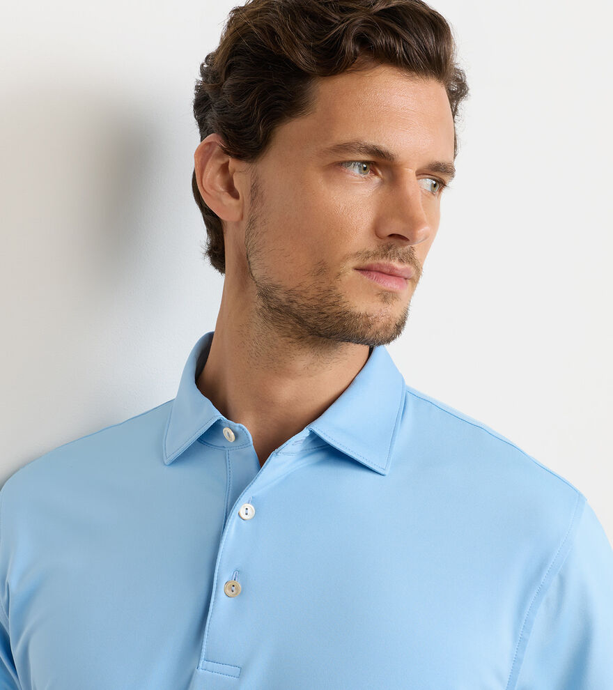 Solid Performance Jersey Polo image number 5