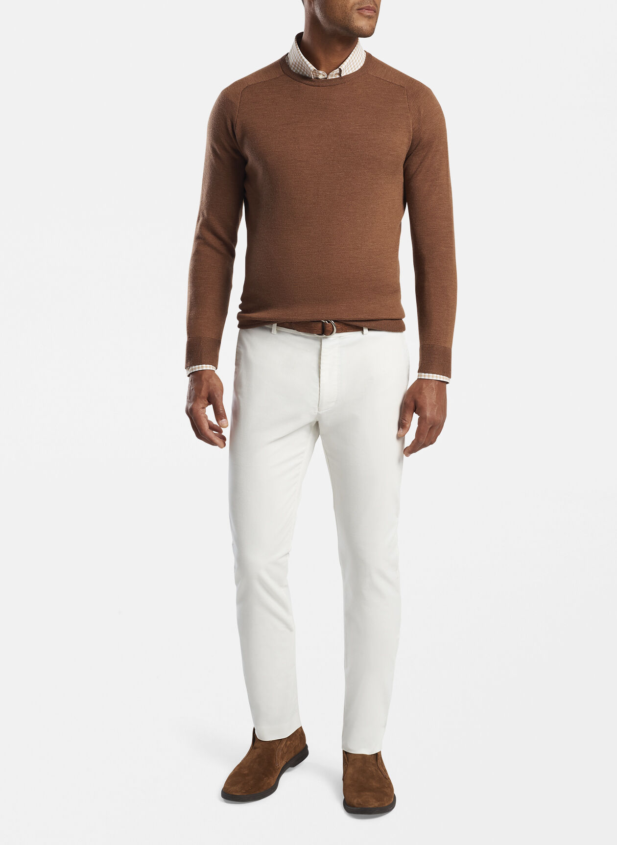 Wool Interlock Crewneck | Peter Millar Wool Interlock Crewneck | Peter Millar