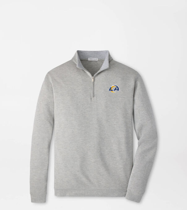 Los Angeles Rams Crown Comfort Quarter-Zip Pullover