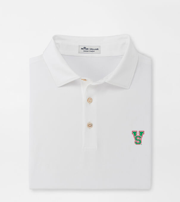 Mississippi Valley State University Solid Performance Jersey Polo (Sean Self Collar)