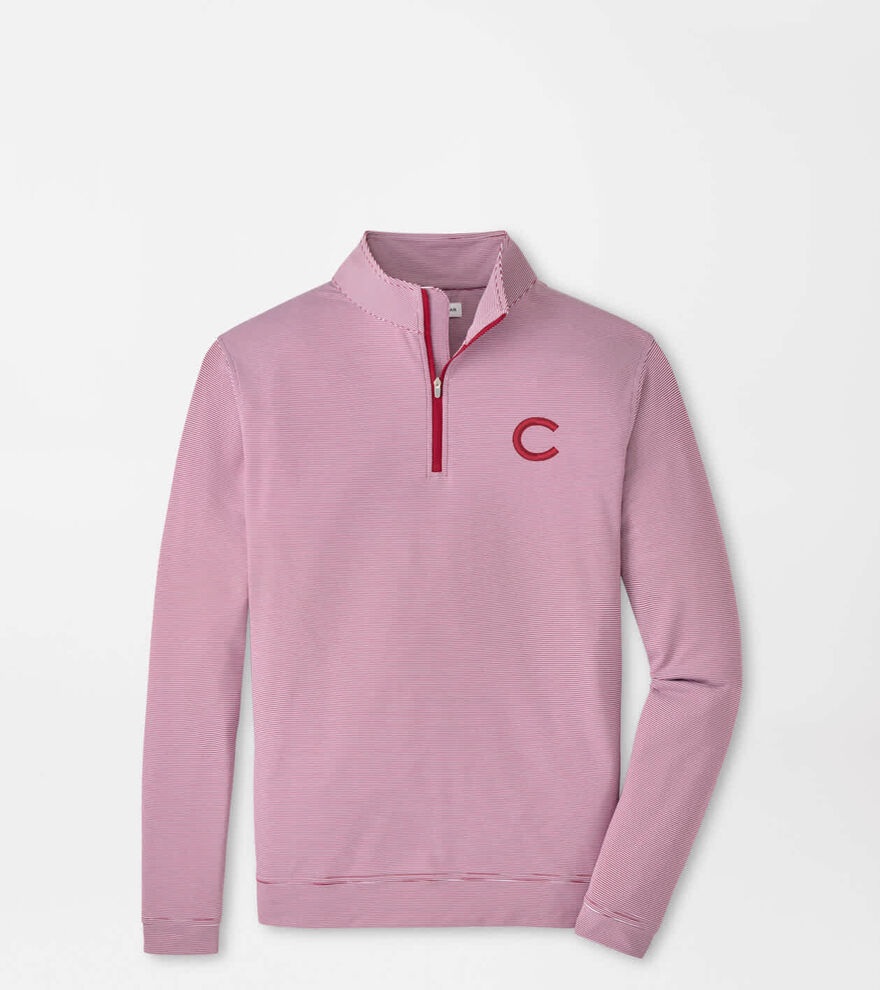 Colgate Perth Sugar Stripe Performance Quarter-Zip
