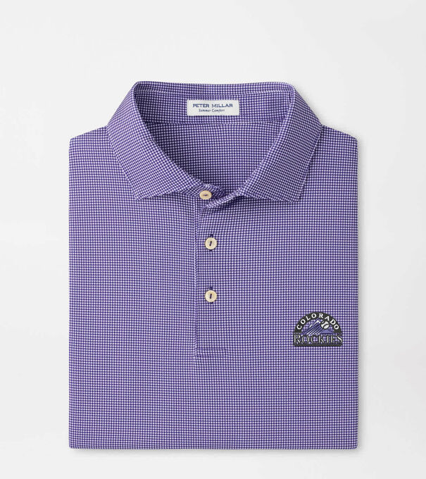 Cooperstown Colorado Rockies Border Performance Jersey Polo