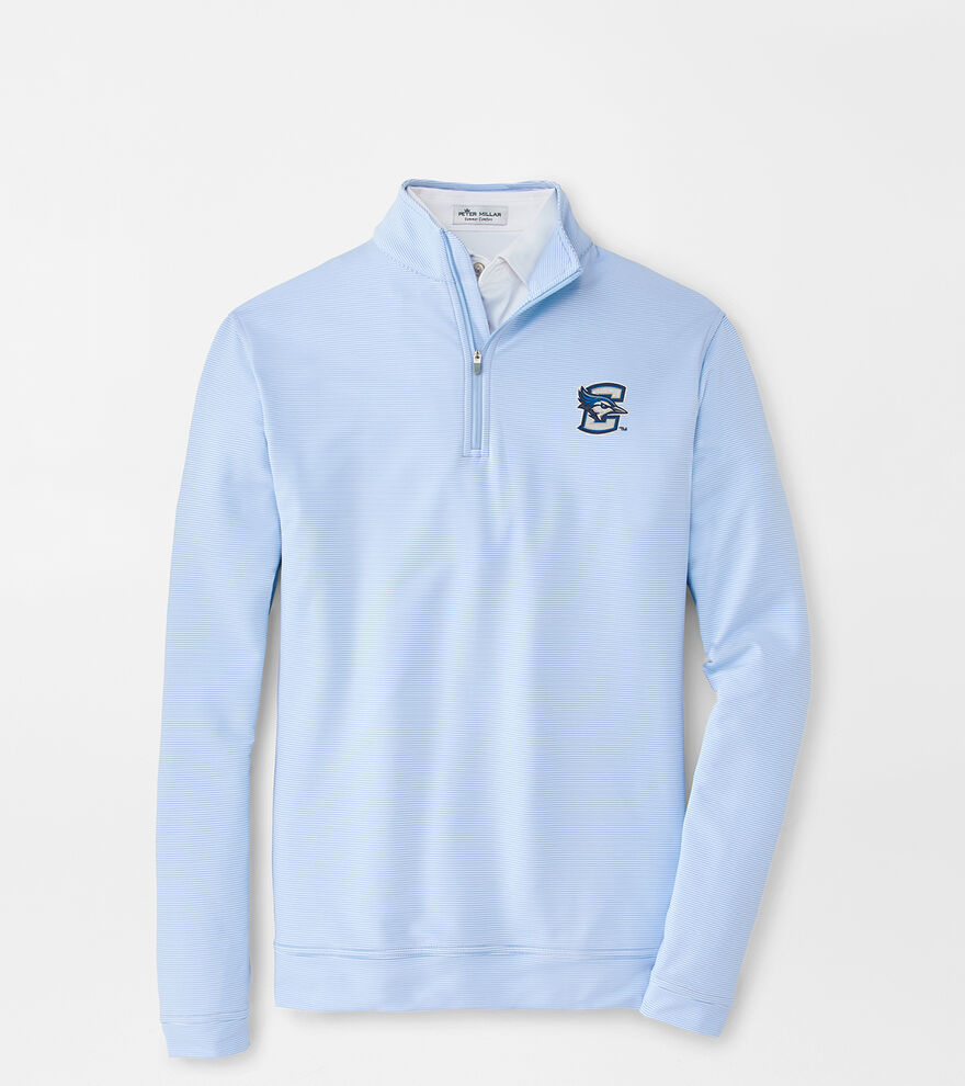 Creighton Perth Sugar Stripe Performance Quarter-Zip image number 1