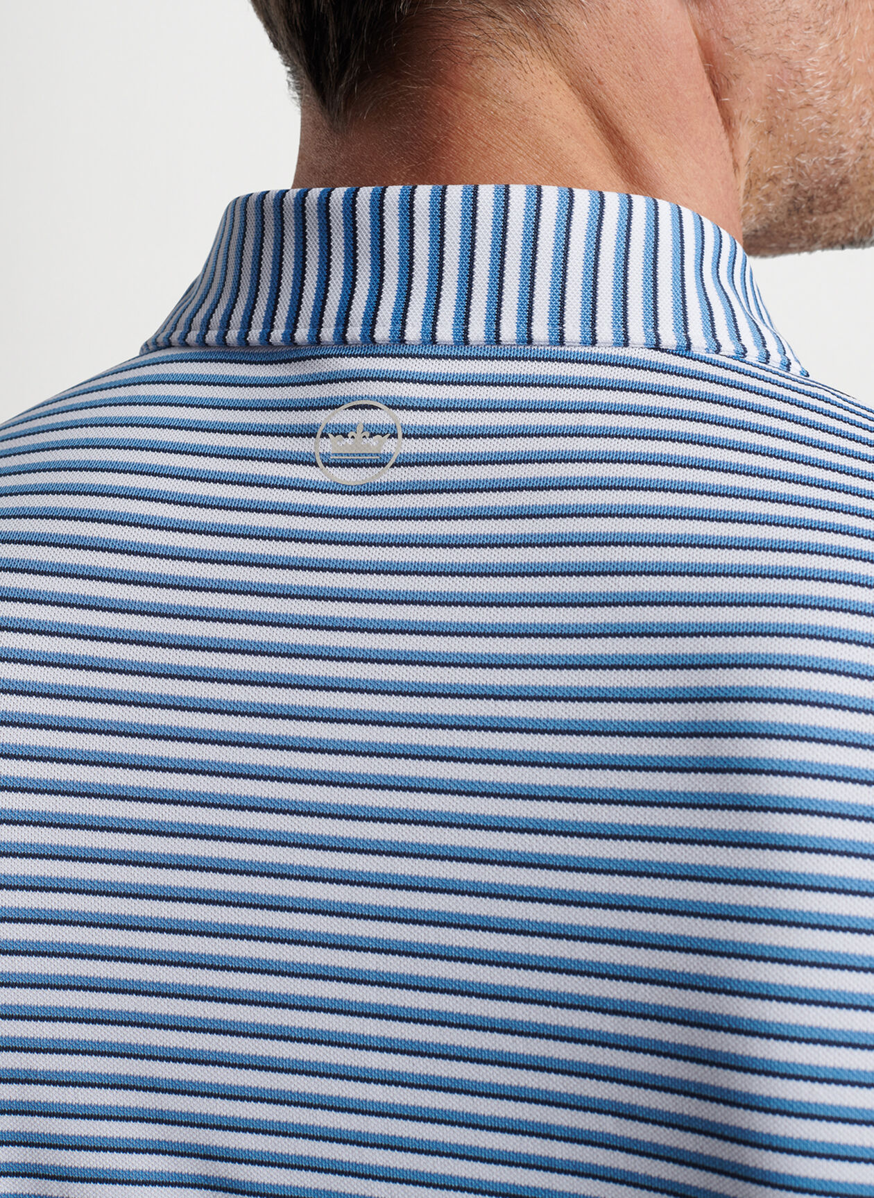 Tempo Performance Mesh Polo (Edwin Spread Collar) Men's Polos Peter