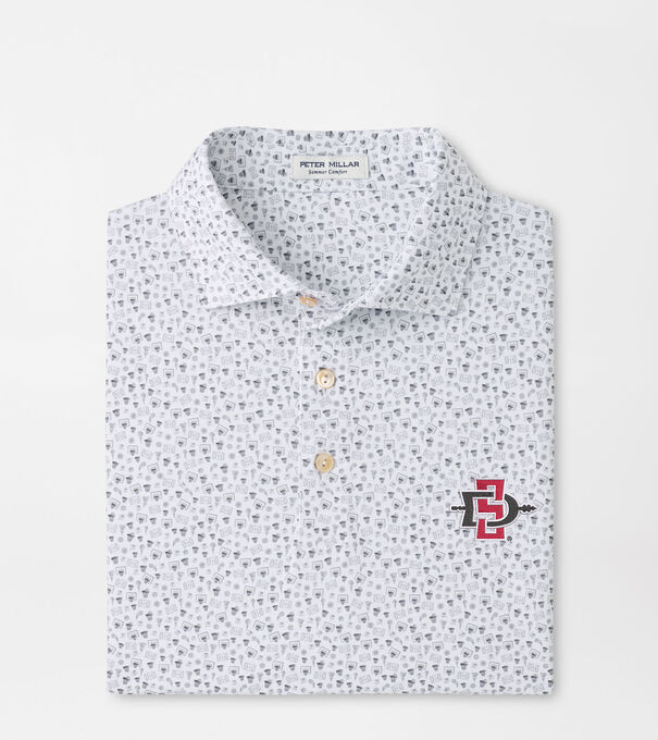 San Diego State Buzzer Beater Performance Jersey Polo