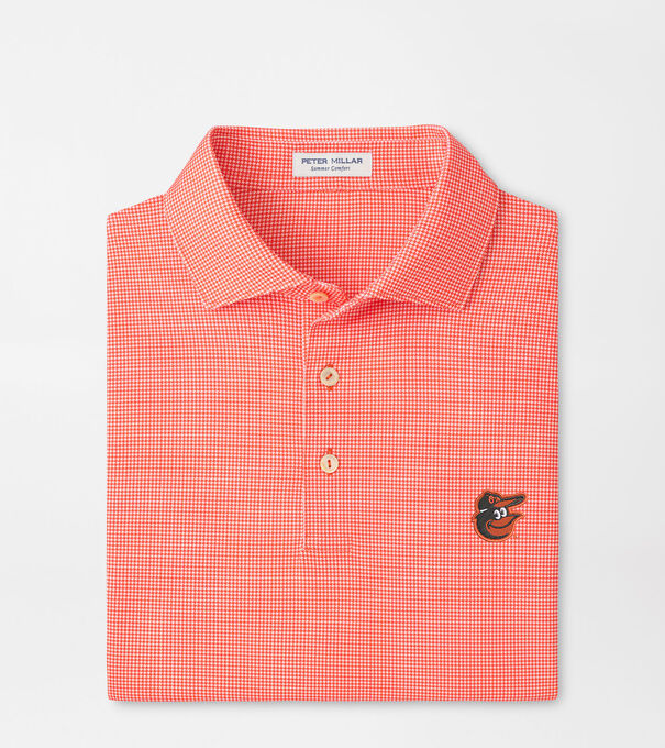Baltimore Orioles Border Performance Jersey Polo
