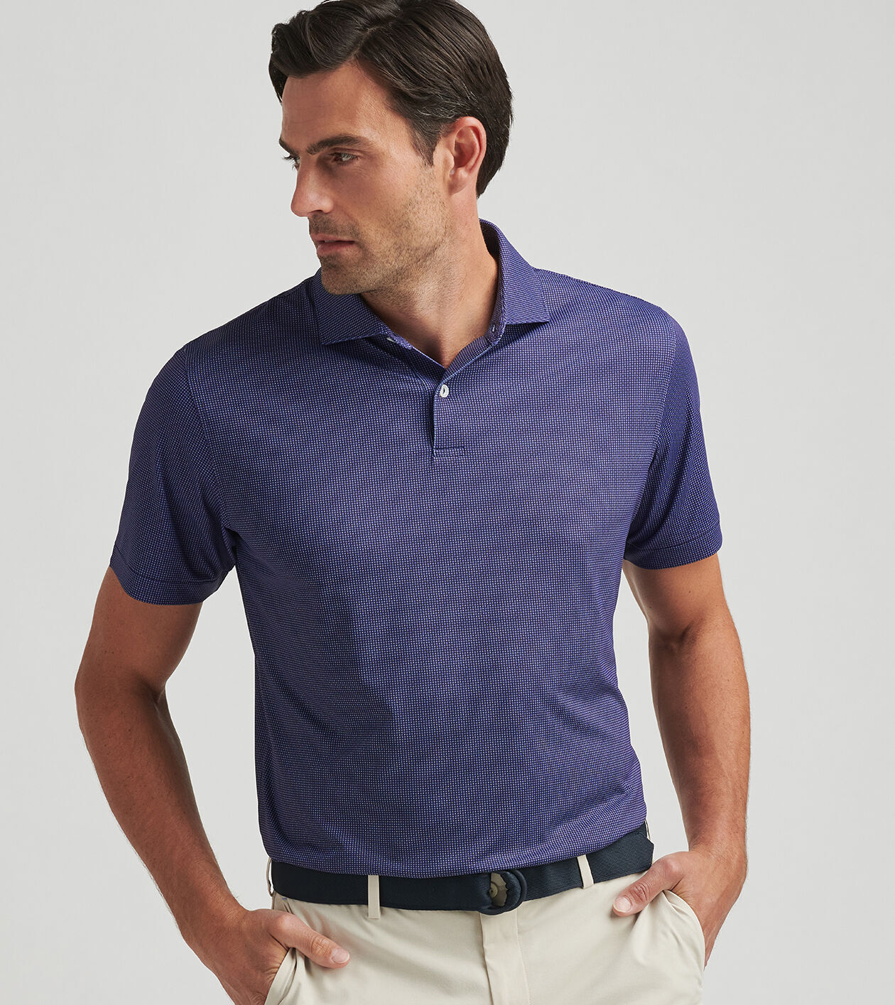Grovewood Performance Jersey Polo | Men's Polos | Peter Millar