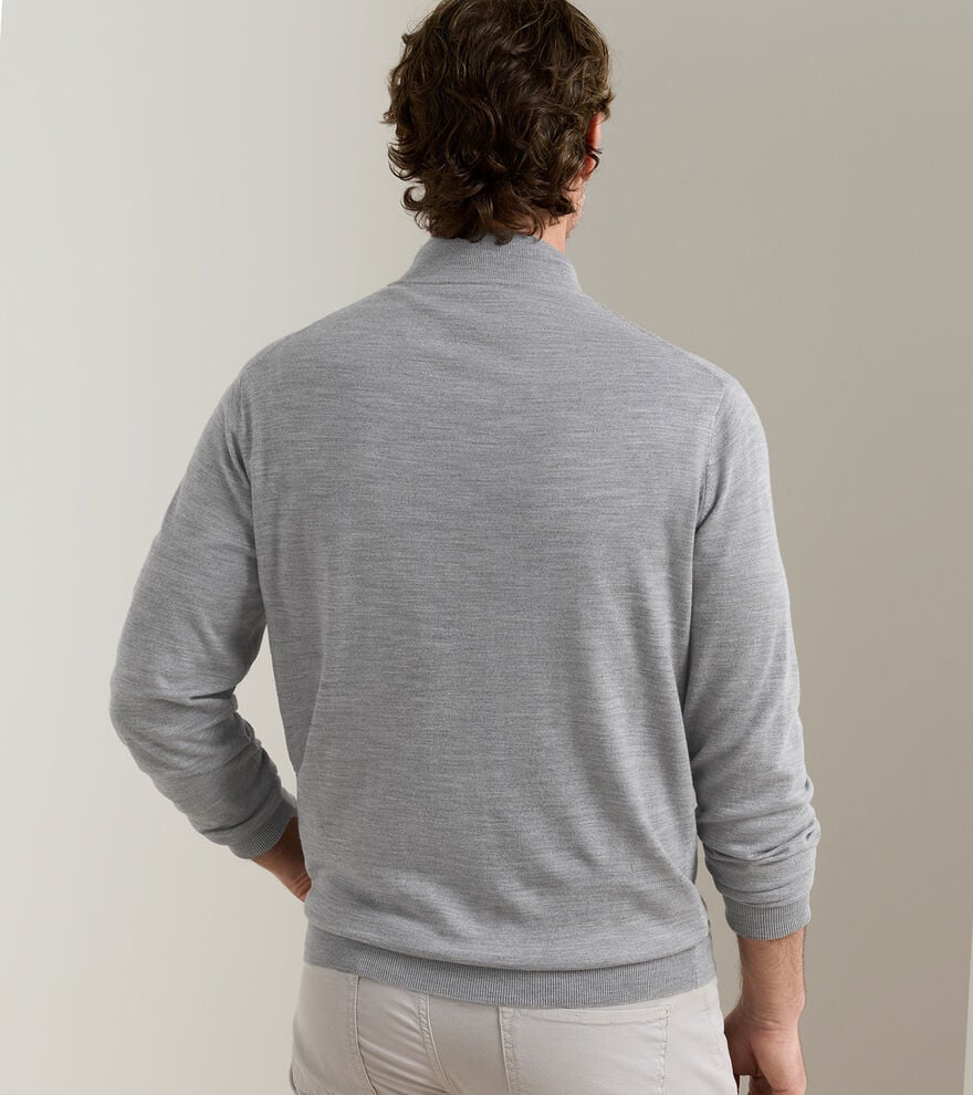 Valencia Escorial Wool Full-Zip Sweater image number 3