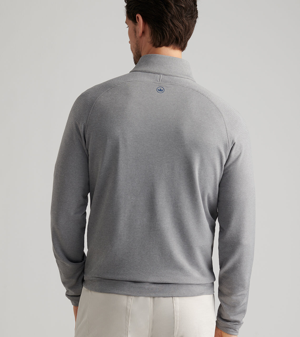  ビブ　M グレー Beaumont Performance Quarter-Zip | Men's Pullovers | Peter