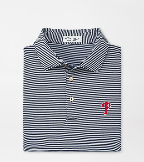 Philadelphia Phillies Jubilee Stripe Performance Polo