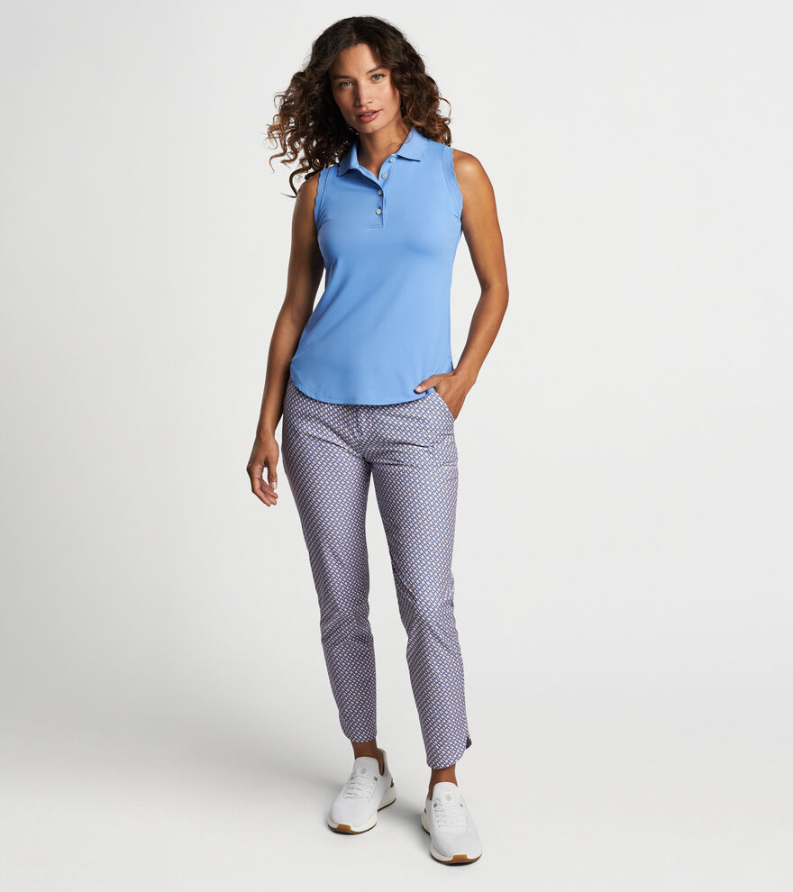 Opal Sleeveless Stretch Jersey Polo image number 2