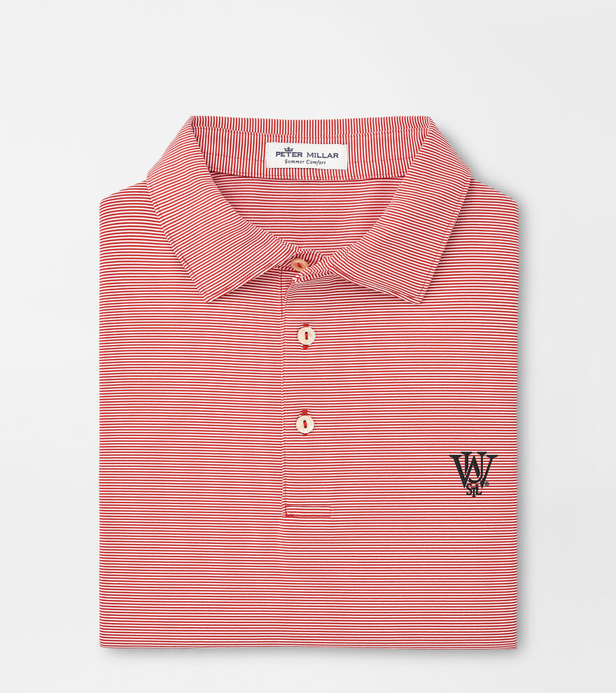 Washington St Louis Jubilee Stripe Performance Polo image number 1