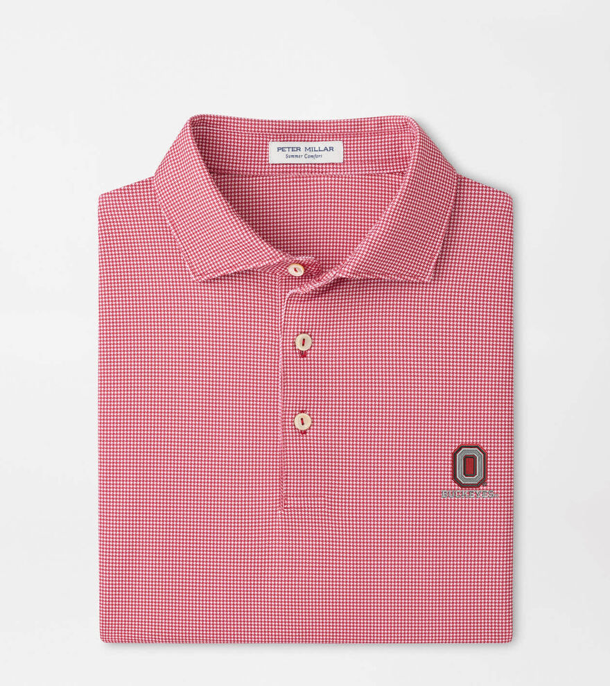 The Ohio State University Vault Border Performance Jersey Polo
