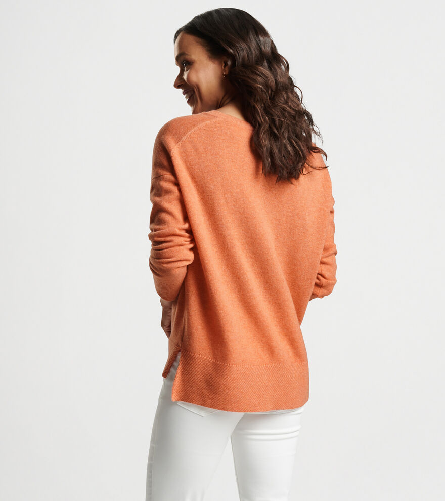 Artisan Crafted Cashmere V-Neck Sweater | Women's Tops | Peter Millar