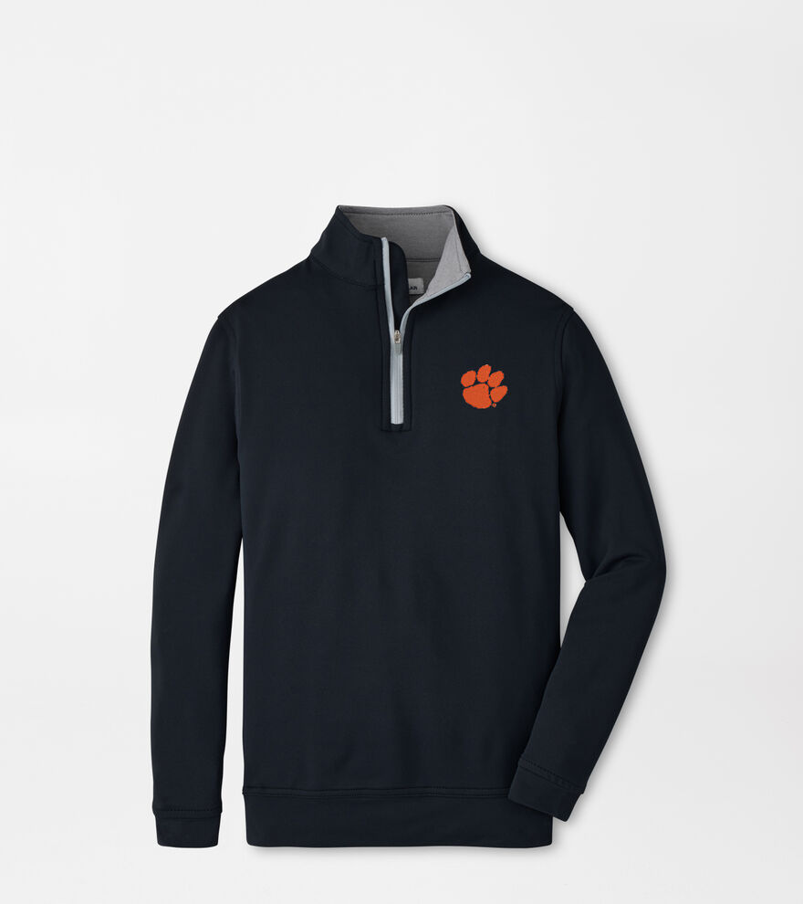Clemson Perth Youth Performance Quarter-Zip image number 1
