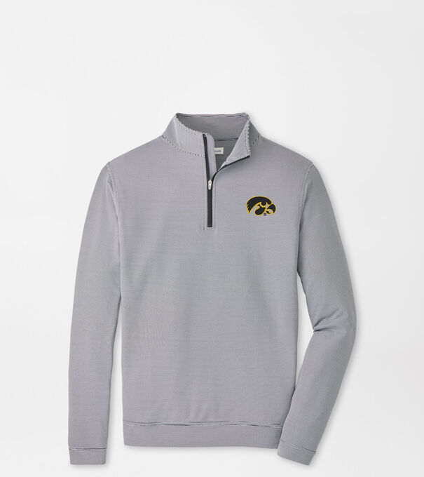 Iowa Perth Sugar Stripe Performance Quarter-Zip