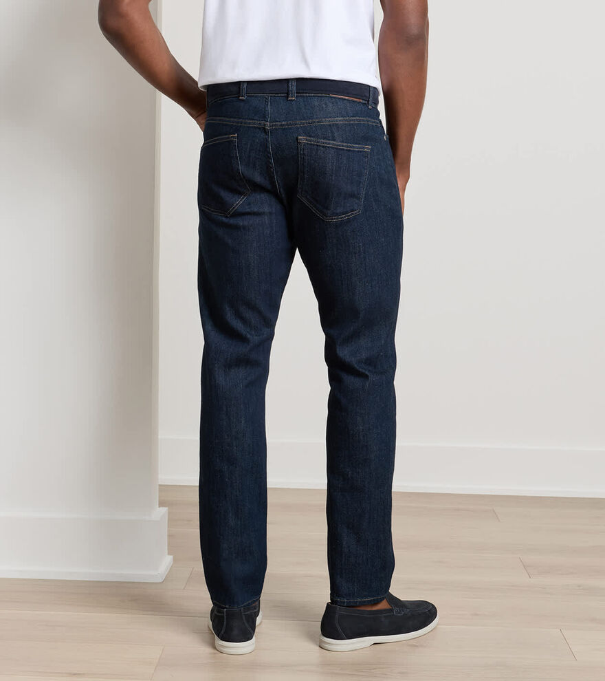 Vintage Washed Five-Pocket Denim - Alternate Image 2