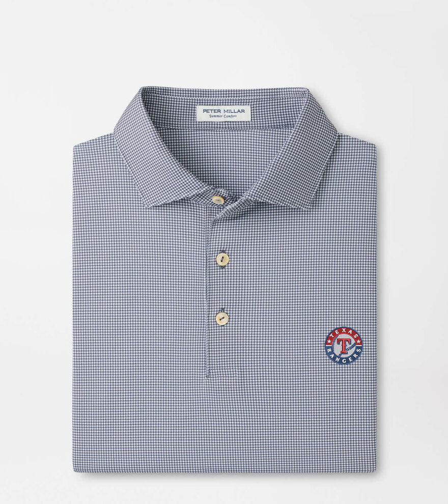 Cooperstown Texas Rangers Border Performance Jersey Polo