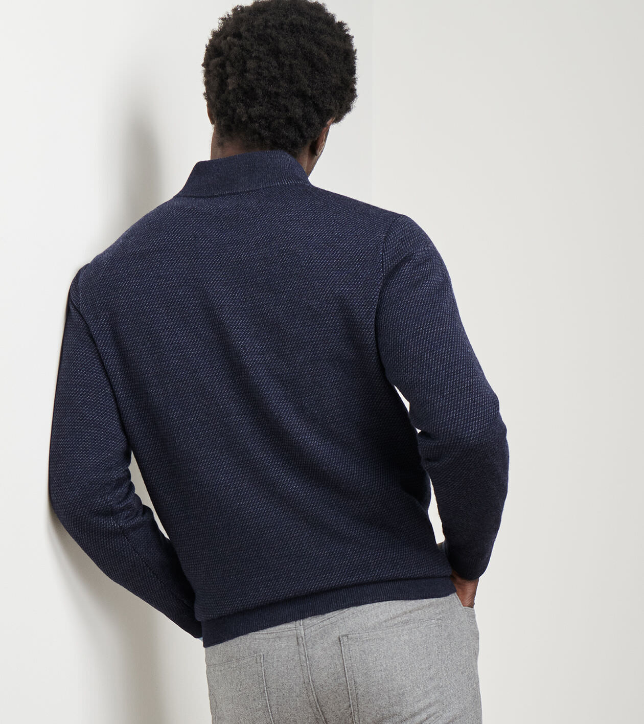 noy Keene Quarter-Zip Sweater | Men's Sweaters | Peter Millar