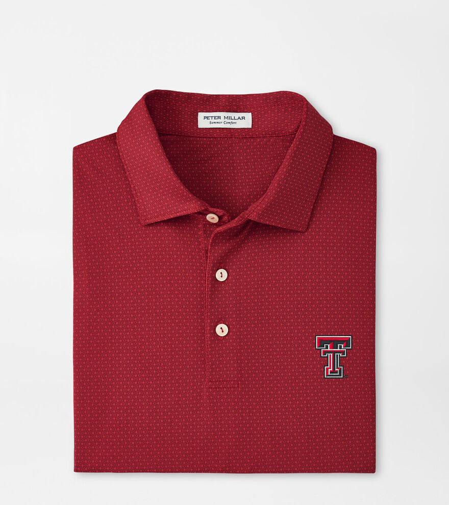 Texas Tech Tesseract Performance Jersey Polo image number 1
