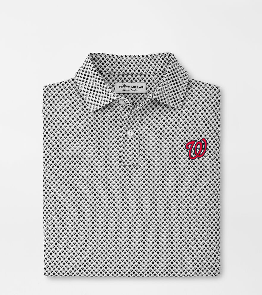 Washington Nationals Youth Performance Jersey Polo image number 1