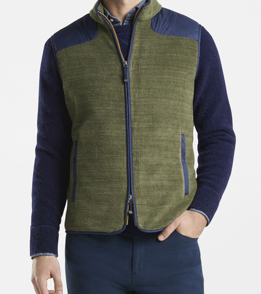 Sherpa Fleece Vest - Alternate Image 1