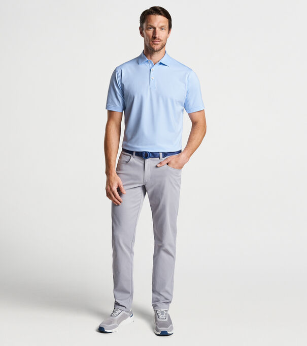 Jubilee Stripe Performance Polo