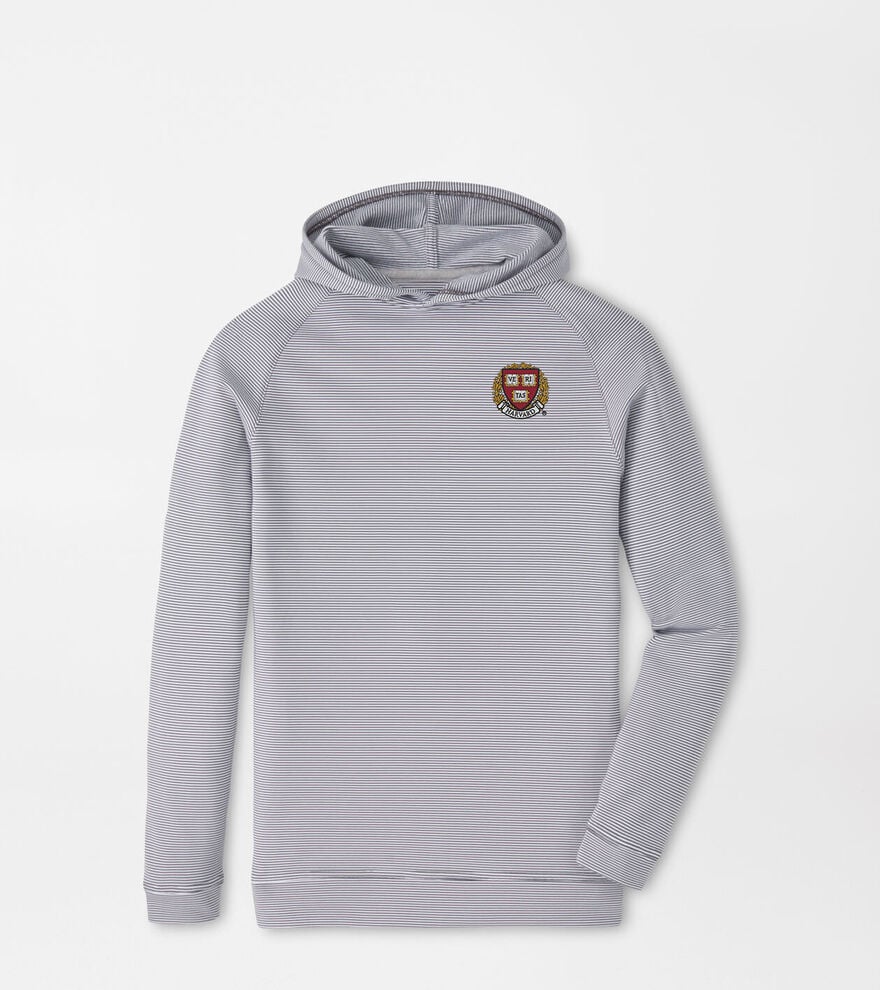 Harvard Pine Youth Sugar Stripe Performance Hoodie image number 1