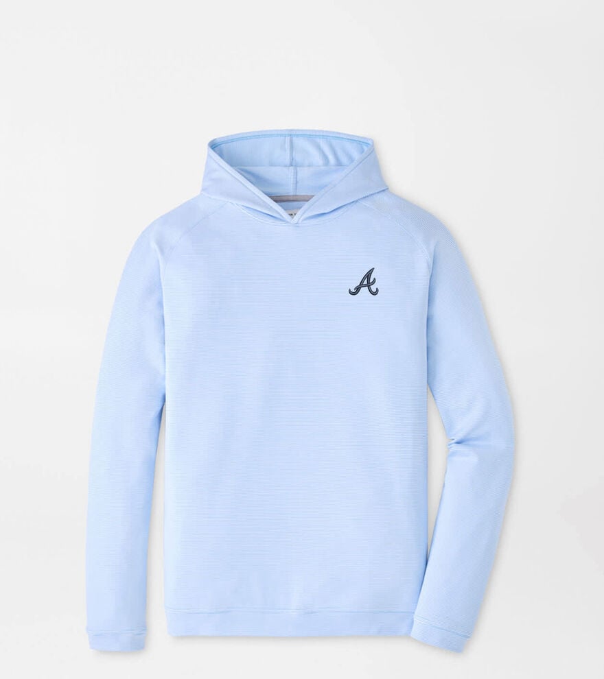 Atlanta Braves Pine Sugar Stripe Performance Hoodie