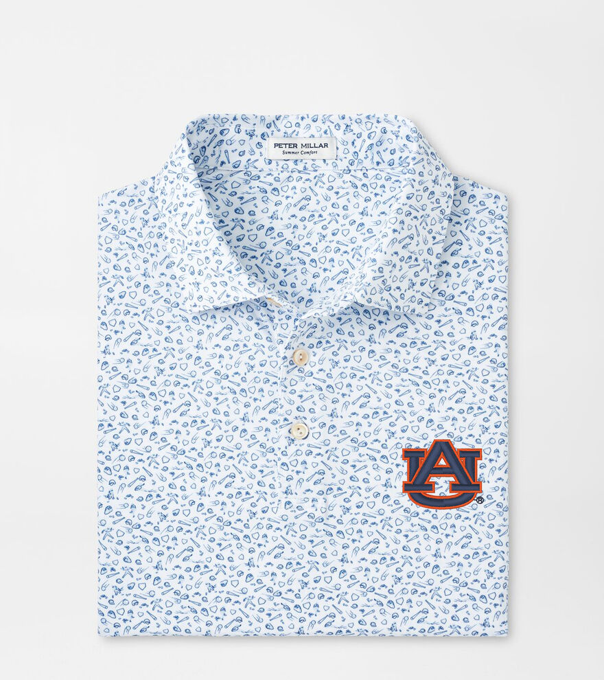 Auburn Batter Up Performance Jersey Polo image number 1