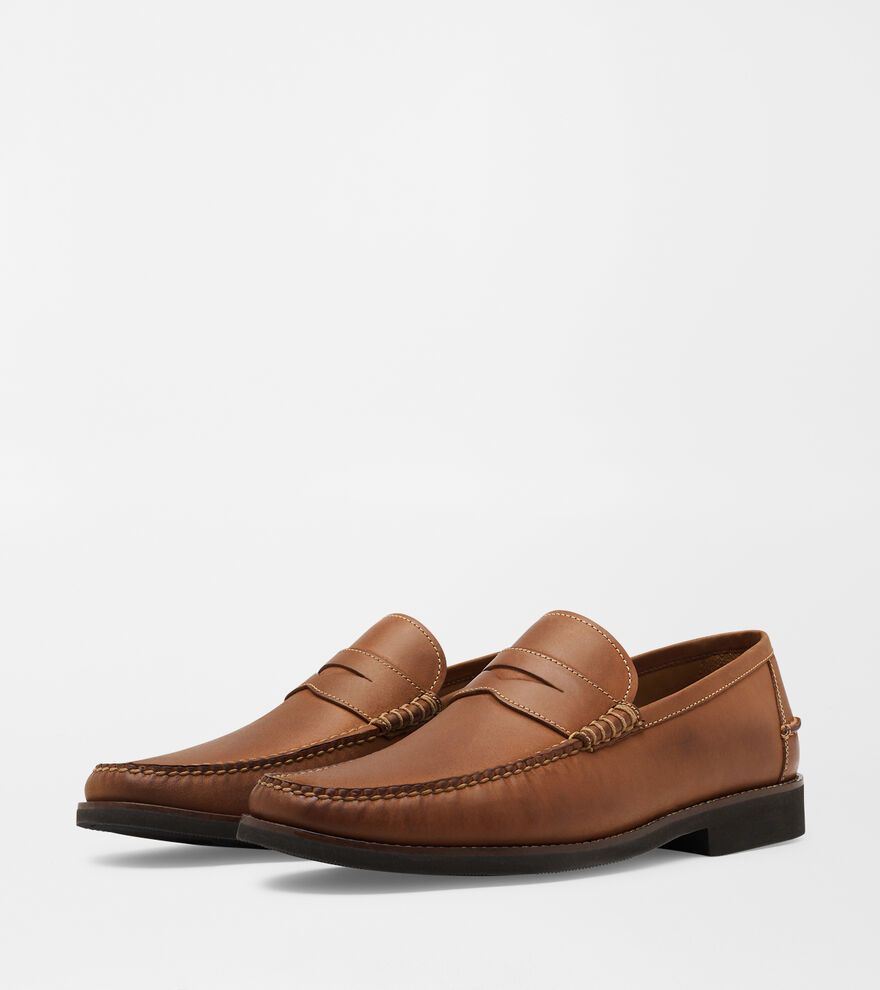 Handsewn Leather Penny Loafer image number 2