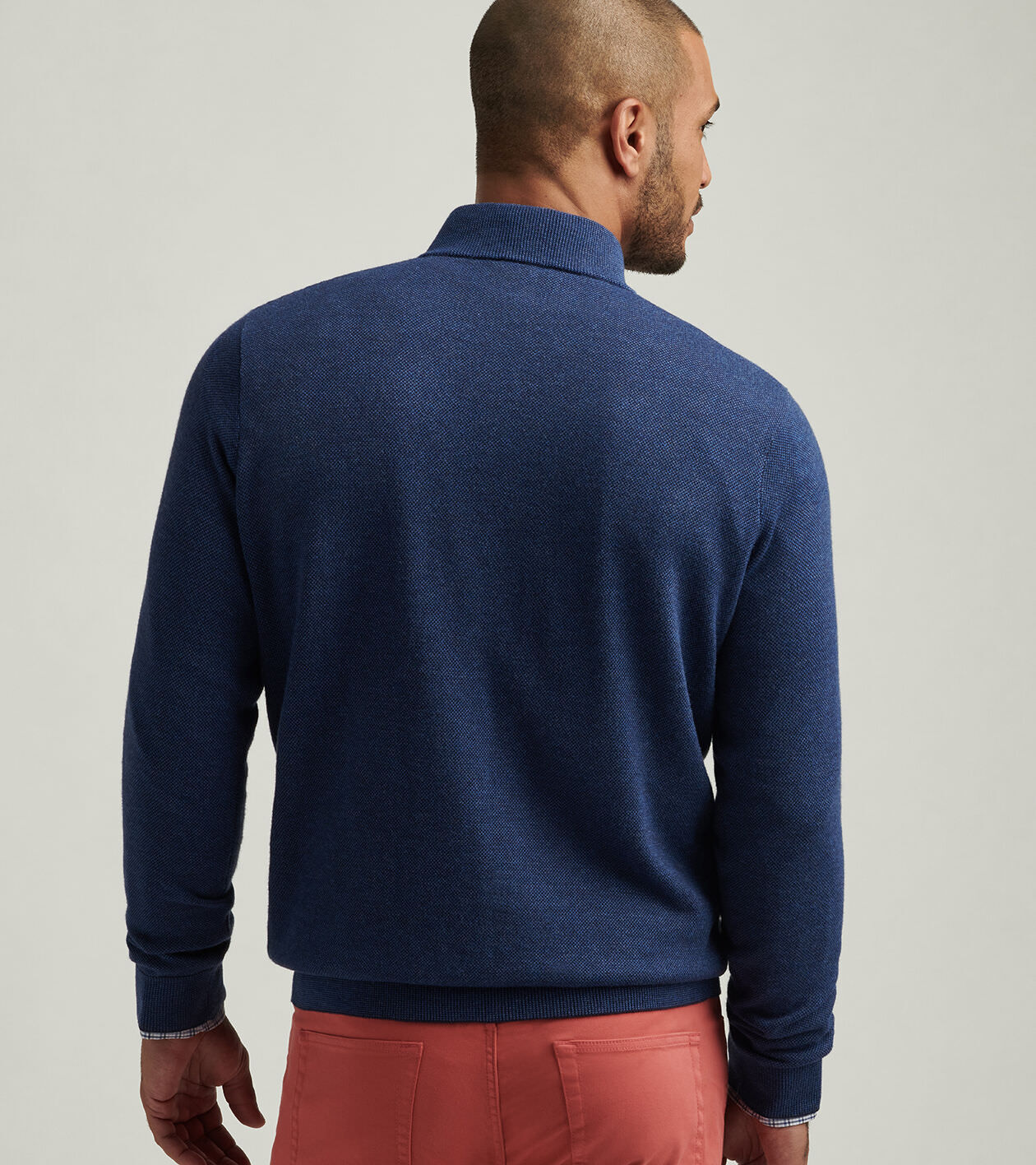 Coolspun Birdseye Quarter-Zip Sweater | Men's Sweaters