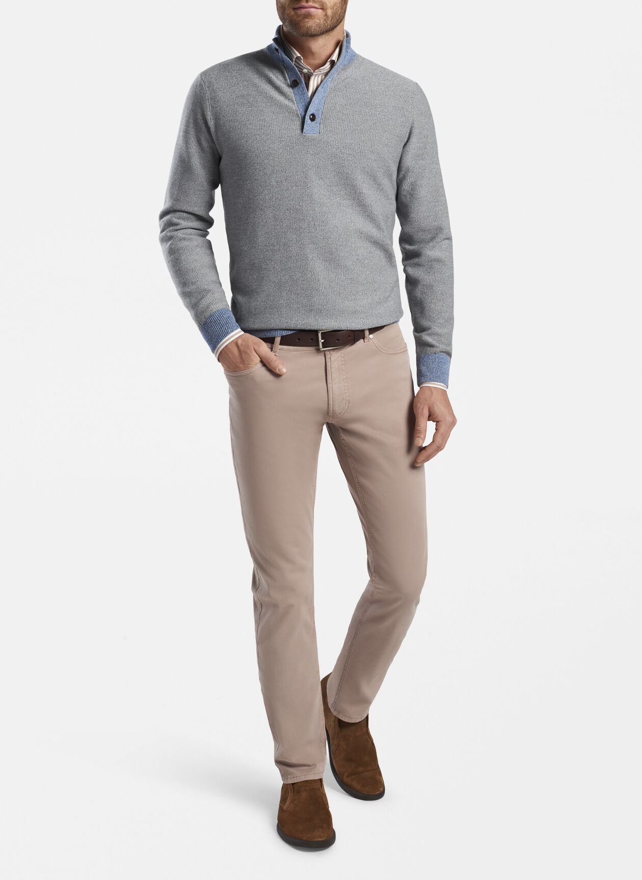 Timberline Quarter Button Sweater