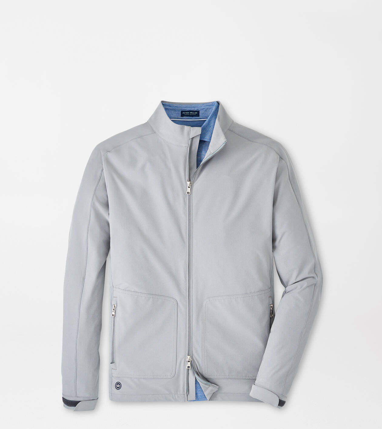 Peter Millar Men s Contour Jacket Color Gale Grey Size XL
