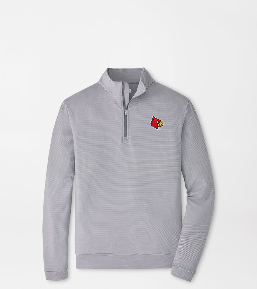 Louisville Perth Sugar Stripe Performance Quarter-Zip image number 1